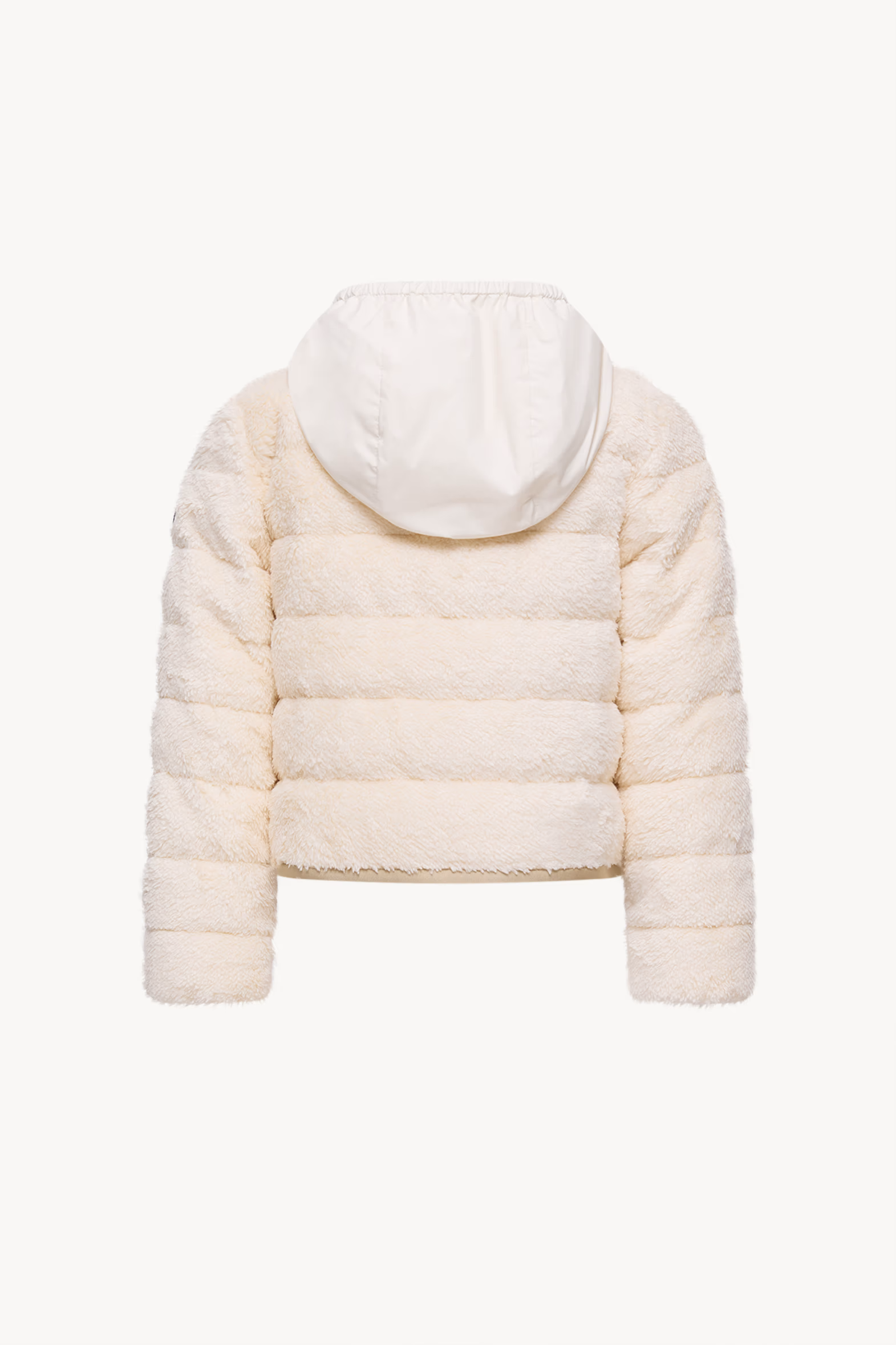 Udas Teddy Hooded Down Jacket Girl Light Beige Moncler 3